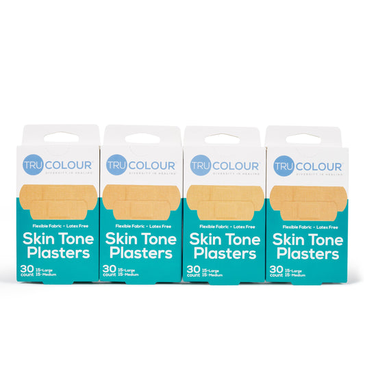 Tru-Colour Skin Tone Plasters Light Skintone - Multipack - 120 count - 2 sizes