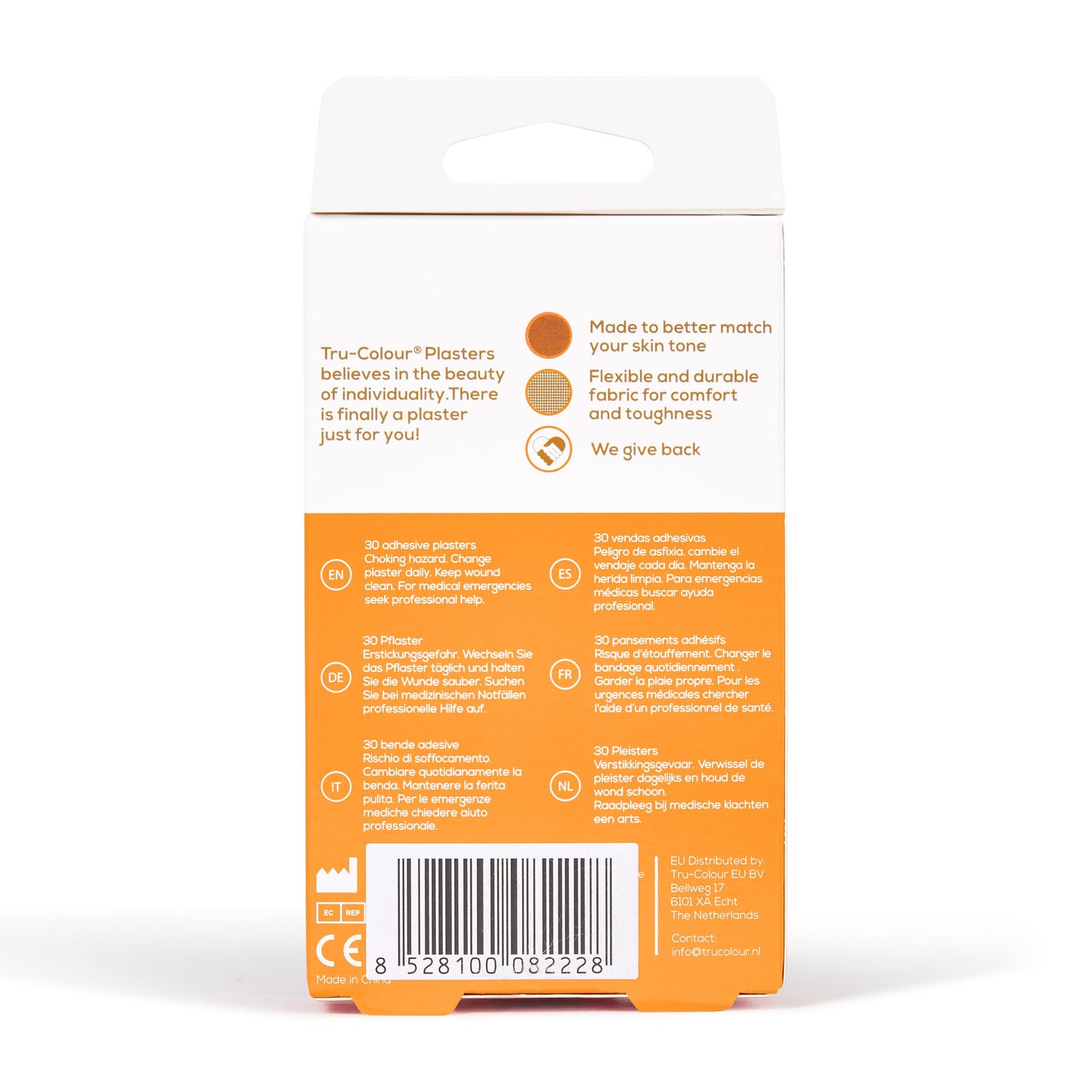 Tru-Colour Skin Tone Plasters Brown Skintone - Multipack - 120 count - 2 sizes