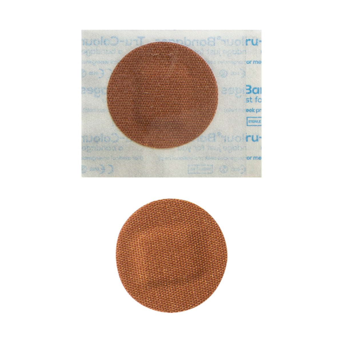 Tru-Colour Skin Tone Spot Plasters: Brown Skintone - 50 count